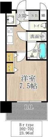 西中島南方駅 徒歩7分 3階の物件間取画像